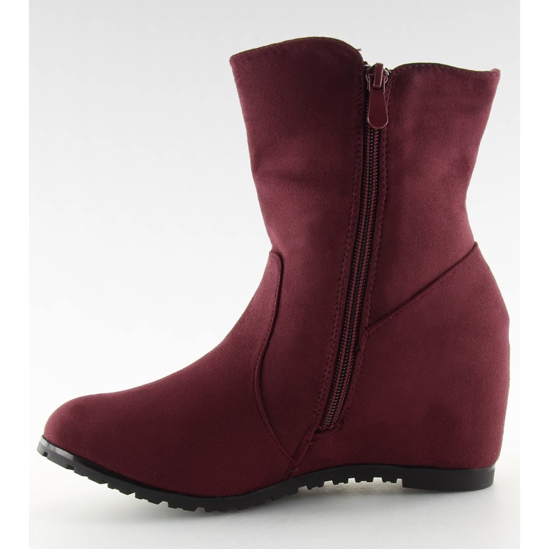 Burgundy boots AB02-36 Winered 2