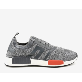 Gray sports shoes MD01A-3 grey 2