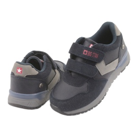 Velcro children's sports shoes 374084 navy blue big star 4 Velcro children's sports shoes 374084 navy blue big star 4