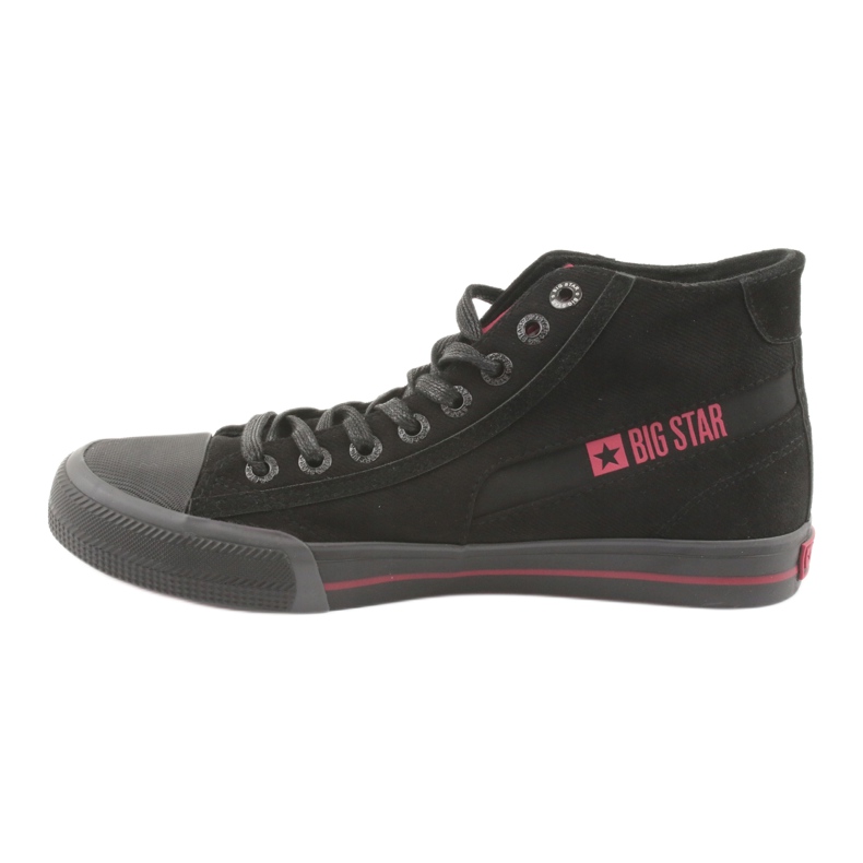 Big Star Men's Black Sneakers 174084 2 Big Star Men's Black Sneakers 174084 2