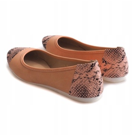 Ballerinas With Bow LU16 Pink 1