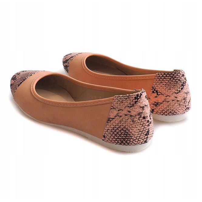 Ballerinas With Bow LU16 Pink 1