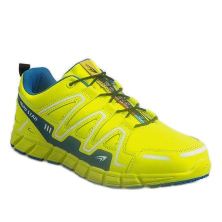 Sportowe Sneakers Sneakers RS82716-4M GREEN / BLUE yellow 1 Sportowe Sneakers Sneakers RS82716-4M GREEN / BLUE yellow 1