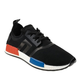 Black MD01A-1 sports shoes 1