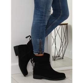 Black women's black boots 7378-PA Black 1 Black women's black boots 7378-PA Black 1