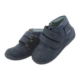 Mazurek leather boys boys with Velcro 341 navy blue 3