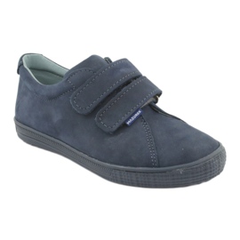 Mazurek Leather boys shoes for Velcro 268 navy blue 1 Mazurek Leather boys shoes for Velcro 268 navy blue 1