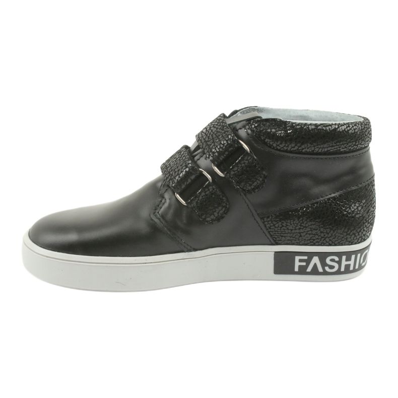 Mazurek Black leather children's shoes 2 Mazurek Black leather children's shoes 2