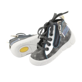 Befado children's shoes 547P001 white blue grey 5