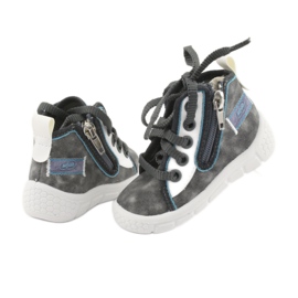 Befado children's shoes 547P001 white blue grey 4