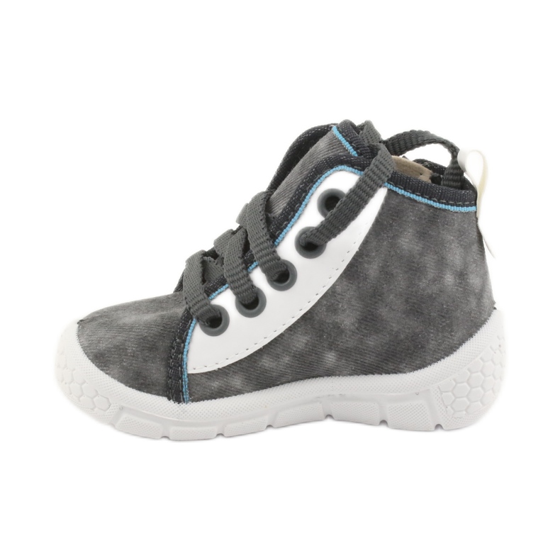 Befado children's shoes 547P001 white blue grey 2 Befado children's shoes 547P001 white blue grey 2