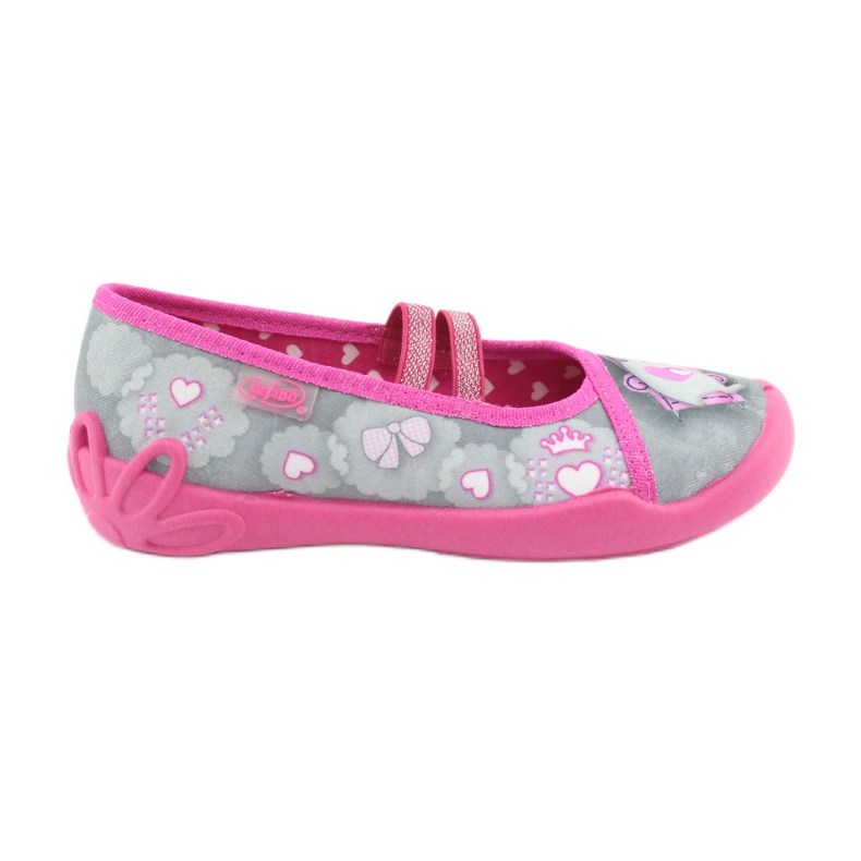 Befado children's shoes 116X248 pink grey 1