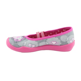 Befado children's shoes 116X248 pink grey 2