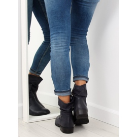 Navy blue boots for women 1127-PA DK.BLUE 2 Navy blue boots for women 1127-PA DK.BLUE 2