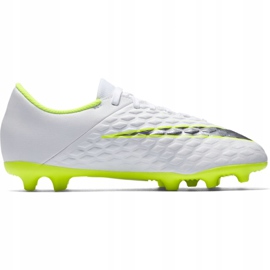 Nike Hypervenom Phantom 3Club Fg Jr AJ4146-107 soccer shoes white 1