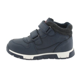 Velcro sports shoes Big Star 374065 navy blue white red 2 Velcro sports shoes Big Star 374065 navy blue white red 2