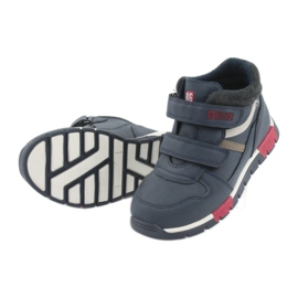 Velcro sports shoes Big Star 374065 navy blue white red 5 Velcro sports shoes Big Star 374065 navy blue white red 5