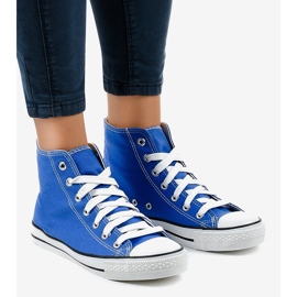 Blue classic high sneakers DTS8222-14 1 Blue classic high sneakers DTS8222-14 1