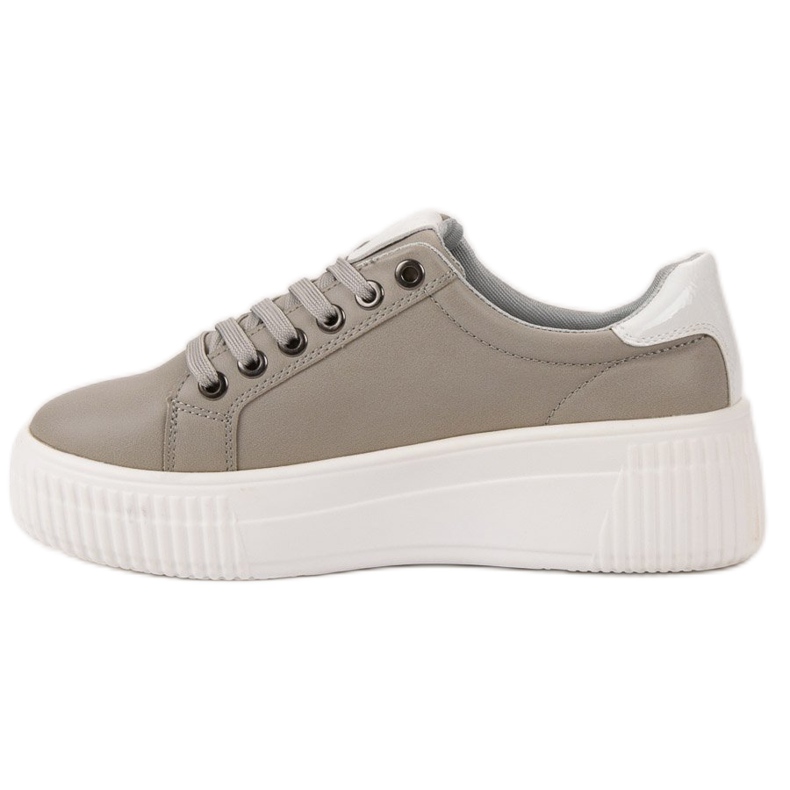 Kylie Sports Shoes On The Platform grey 1 Kylie Sports Shoes On The Platform grey 1