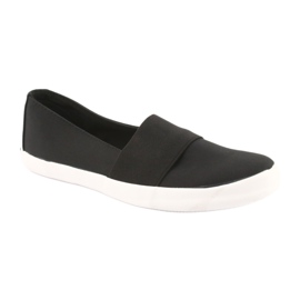 Black American Club slip-on sneakers 1
