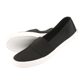 Black American Club slip-on sneakers 5