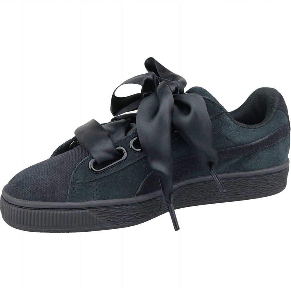 Puma Suede Heart Pebble W 365210 04 black multicolored KeeShoes