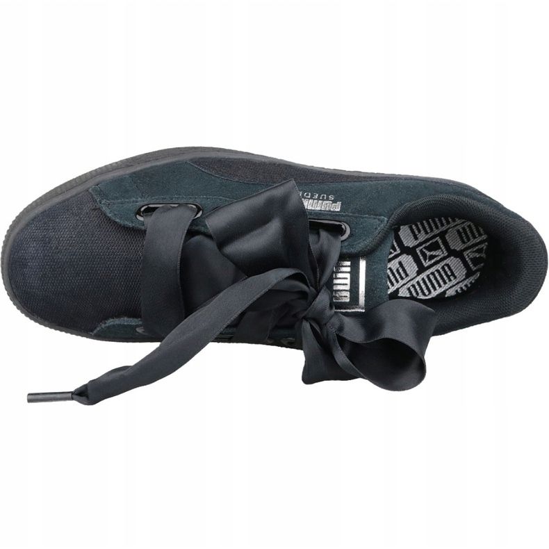 Puma Suede Heart Pebble W 365210-04 black multicolored 2