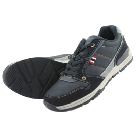 American Club AA08 navy blue sports shoes grey 4