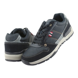 American Club AA08 navy blue sports shoes grey 3