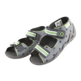 Befado yellow children's shoes 250P086 grey green 3