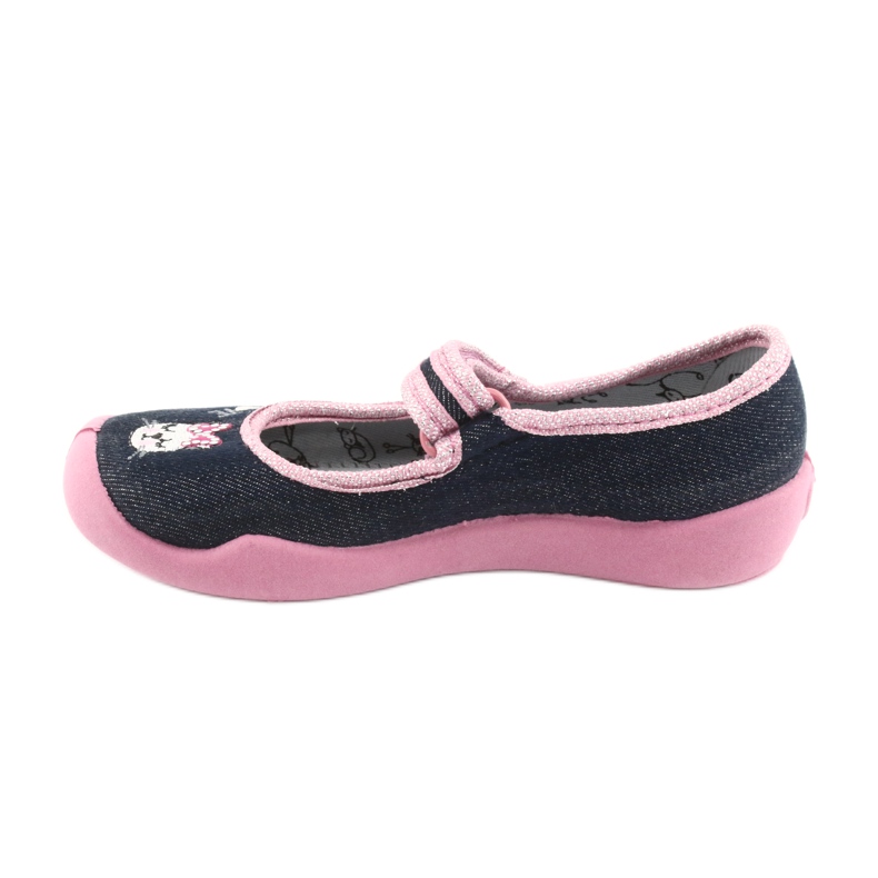 Befado children's shoes 114X352 navy blue pink grey 3