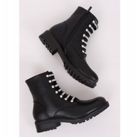 Black military boots NC876 Black 1 Black military boots NC876 Black 1