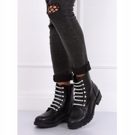 Black military boots NC876 Black 2 Black military boots NC876 Black 2