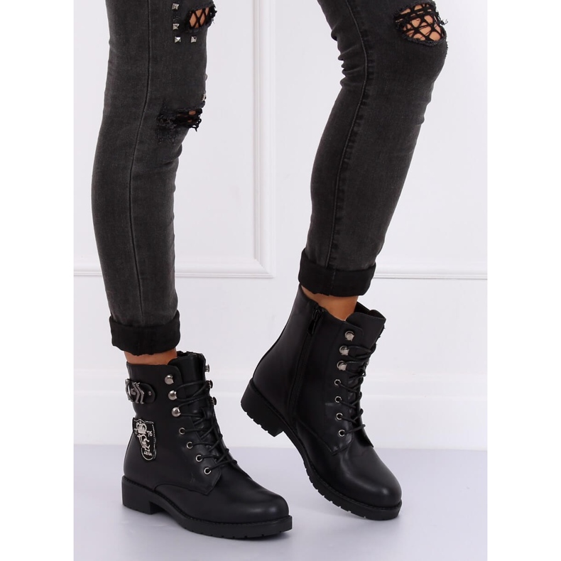 Workers military boots black X535 Black 1