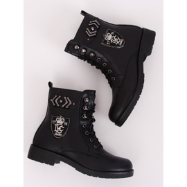 Workers military boots black X535 Black 2