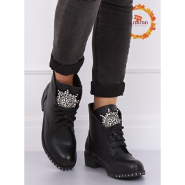 Black boots black 100-902BO-1 Black 1