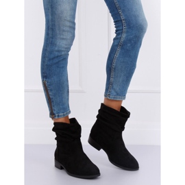 Black women's boots Z192 Black 1