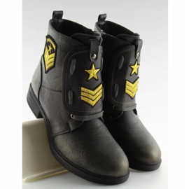 Workery boots with gray H-4 Gray patches grey 2