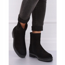 Black women's flat black boots CH1812-2 Black 1 Black women's flat black boots CH1812-2 Black 1