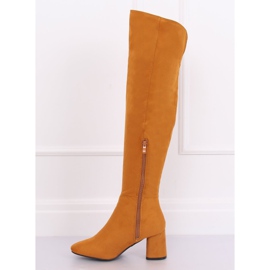 Honey high heels YQ215 Yellow 1