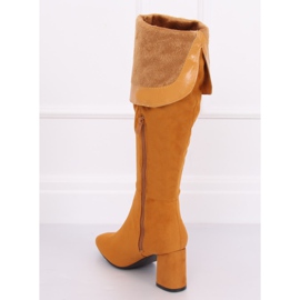 Honey high heels YQ215 Yellow 2