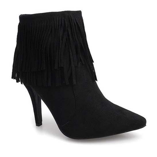 Black boots on a pin Boho 99-95 Black 1