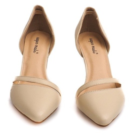 Open Heels 50737 Beige 1