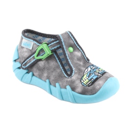 Befado children's shoes 110P344 blue grey 2 Befado children's shoes 110P344 blue grey 2