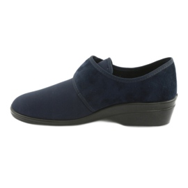 Befado women's shoes pu 033D001 navy blue 2