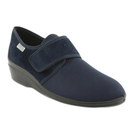 Befado women's shoes pu 033D001 navy blue 1