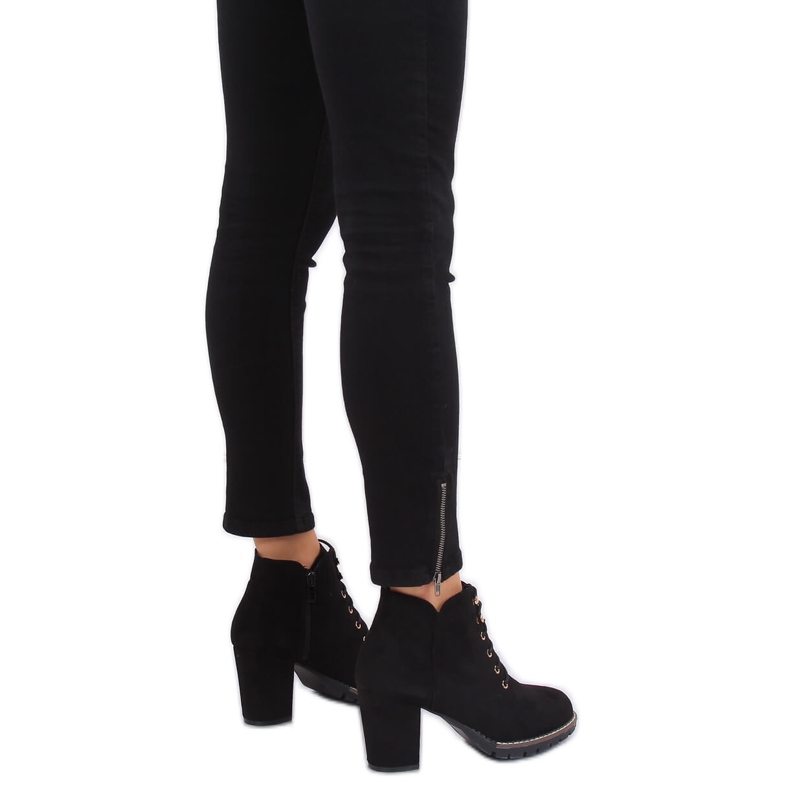 Black high-heeled boots 995-30 Black 2 Black high-heeled boots 995-30 Black 2