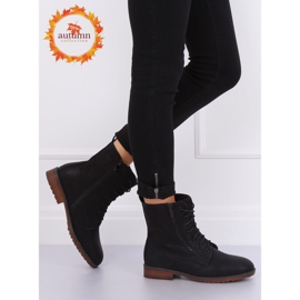 Black Workery boots W333 Black 1