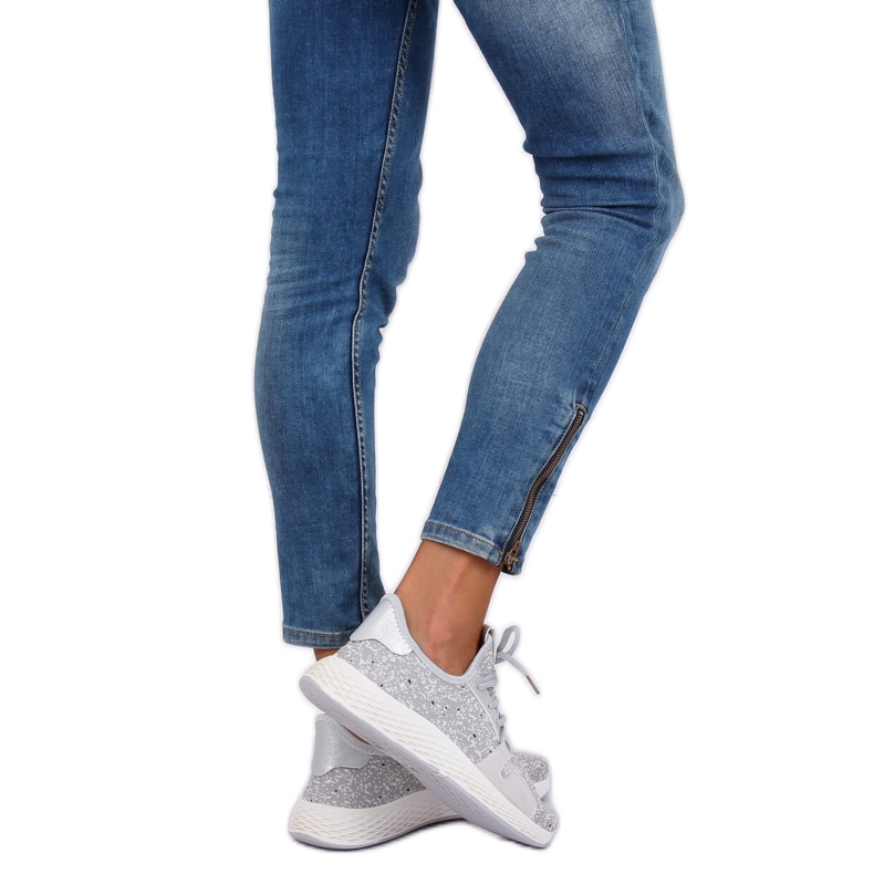 Gray AK28P Gray sports shoes grey 1