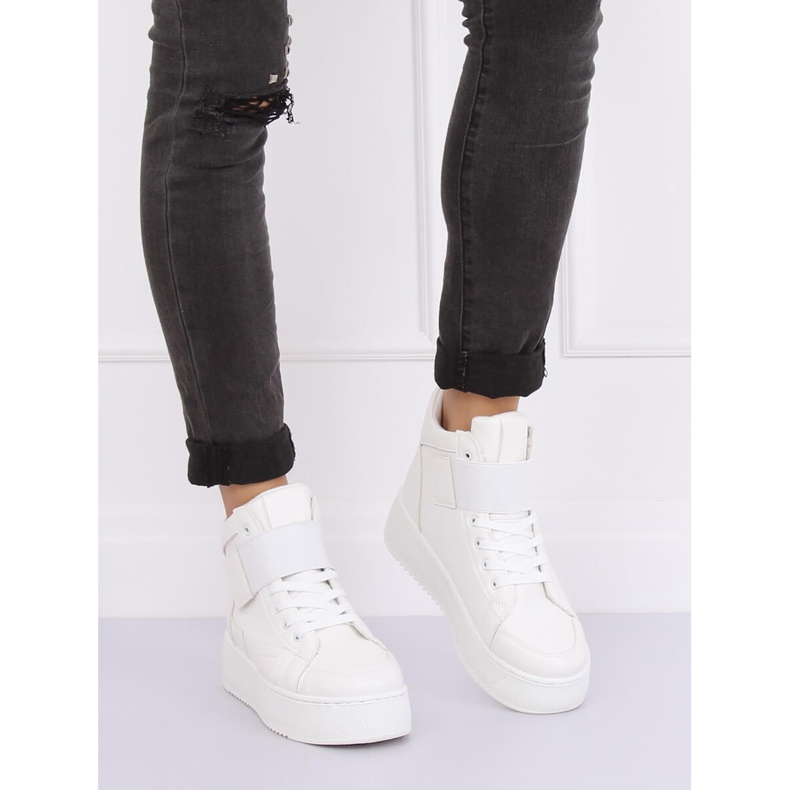 White sneakers LA55 White 1